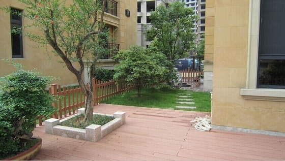 การปรับแต่ง WPC คอมพอสิต Decking ไม้ พลาสติก คอมพอสิต Decking mothproof