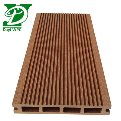 แอนติการกัดกร่อน WPC ตีค เด็ค หุ้ม WPC Decking กันการบด