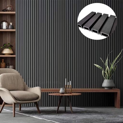 ผนังปรับแต่ง 219x26mm Eco Slat Wpc สําหรับผนังภายนอกที่ทันสมัย