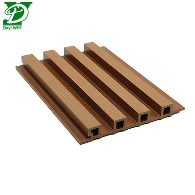 แผงผนังภายนอก WPC บำรุงรักษาต่ำกันน้ำทนต่อสภาพอากาศที่ทันสมัย