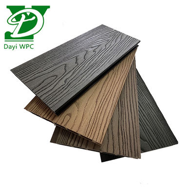 สวนที่ทันสมัย สีที่สอดคล้อง การบํารุงรักษาต่ํา WPC รั้ว